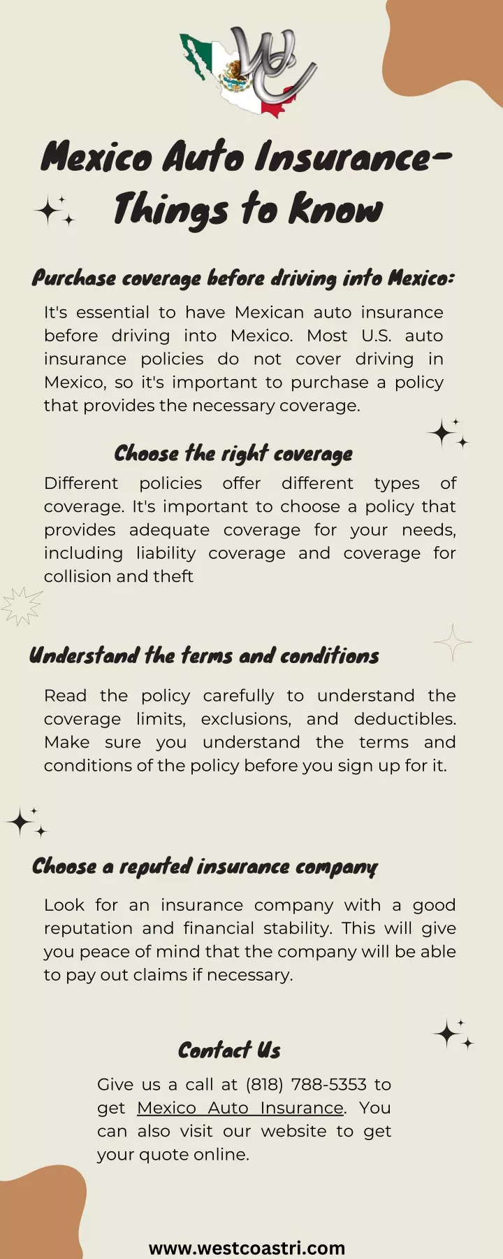 mexico auto insurance things to know
