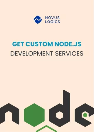 Get custom Node.js development services