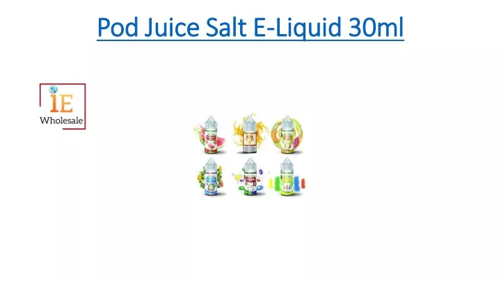 pod juice salt e liquid 30ml