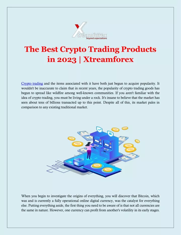 the best crypto trading products in 2023