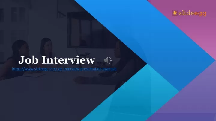 https www slideegg com job interview presentation