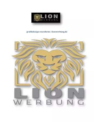 grafikdesign rosenheim lionwerbung de