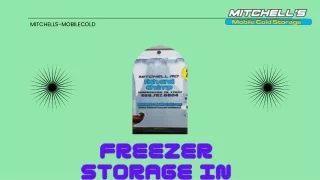Mitchells-Mobilecold - Best for Freezer Storage Lumberton