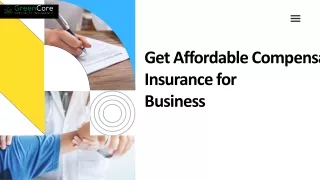 Get Affordable Compensation Insurance for Business
