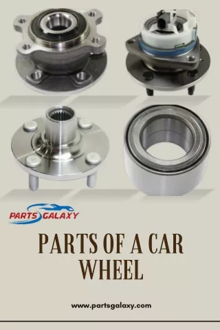 Basic Parts of a Car Wheel - Partsgalaxy