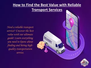 transport service in Guwahati