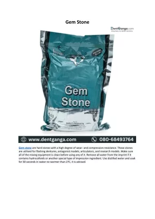 Gem Stone - Dent Ganga