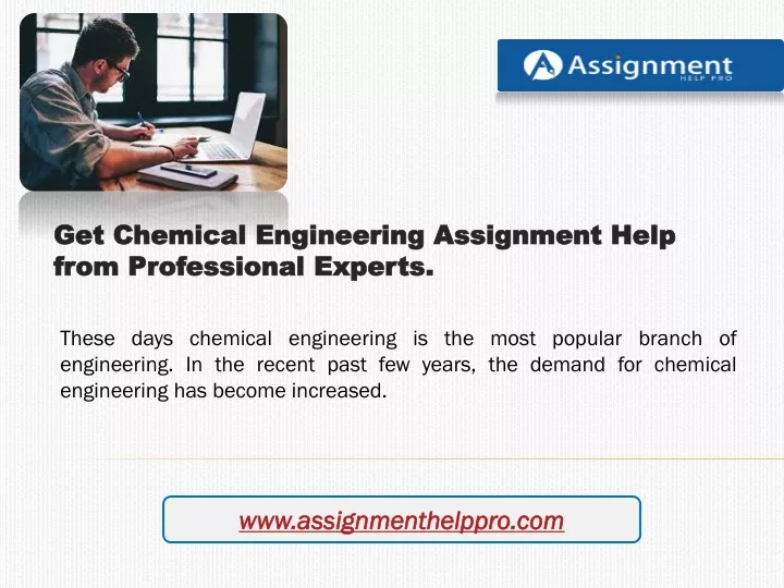 get chemical engineering assignment help from