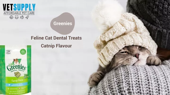 feline cat dental treats catnip flavour