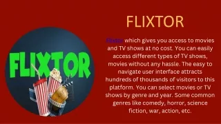 Watch Full HD Free Movies On Flixtor