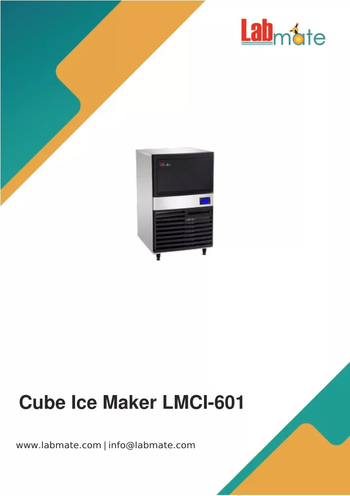 cube ice maker lmci 601