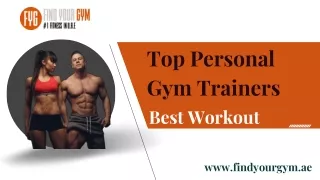 Find Your Gym - Abu Dhabi's best Gym