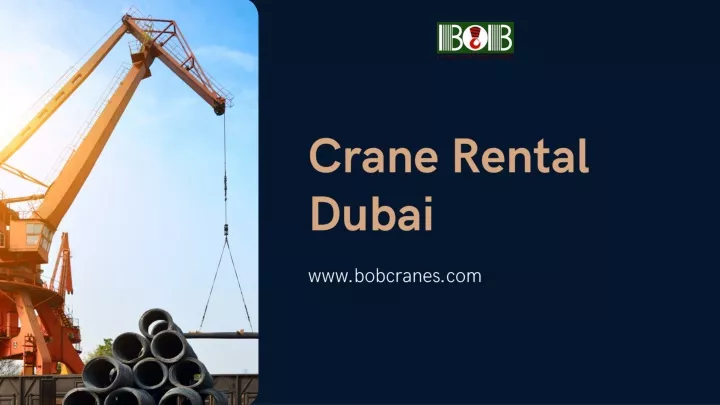 crane rental dubai