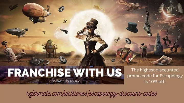 the highest discounted promo code for escapology