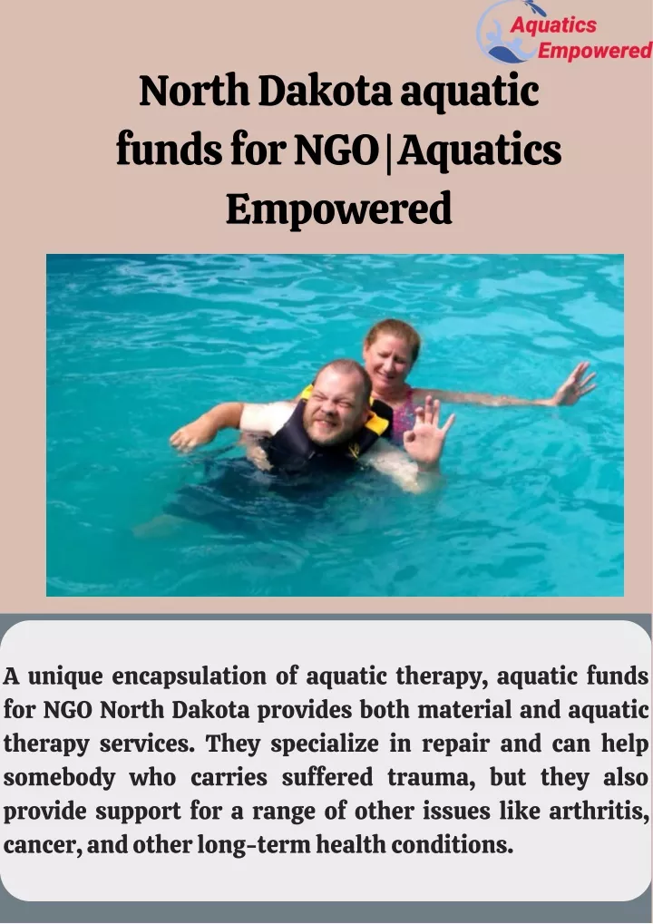 north dakota aquatic funds for ngo aquatics