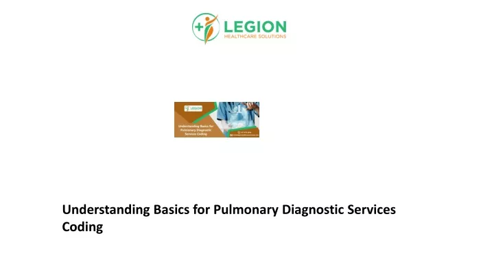 understanding basics for pulmonary diagnostic