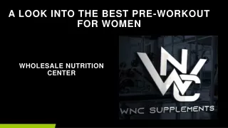 A look into the best pre-workout for women