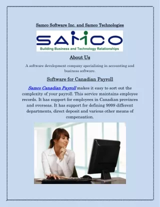 Canadian Payroll Software