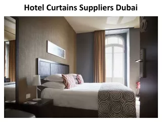Buy Hotel Curtains Dubai