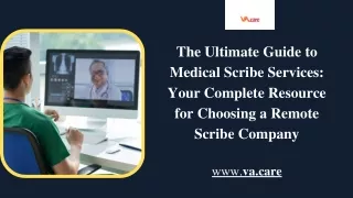 Medical Scribe Services: Your Complete Guide to Hiring Remote Scribes