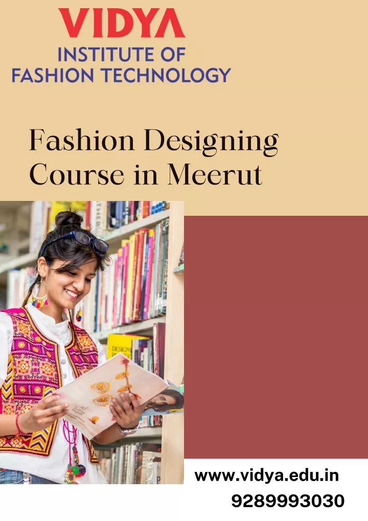 fashion designing course in meerut