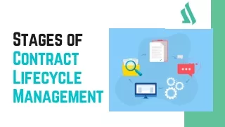Stages of Contract Lifecycle Management