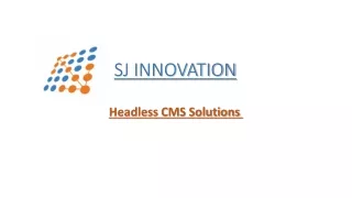 Headless CMS Solutions