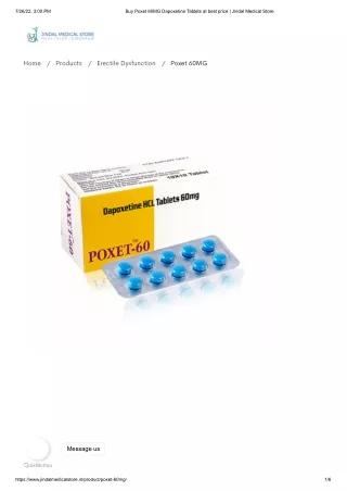 Poxet 60mg