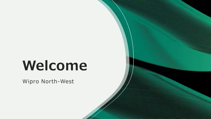 welcome wipro north west