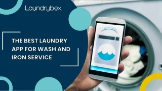 The Best Laundry App for Wash And Iron Service