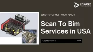 Scan to BIM Services in USA | Cosmere Tech