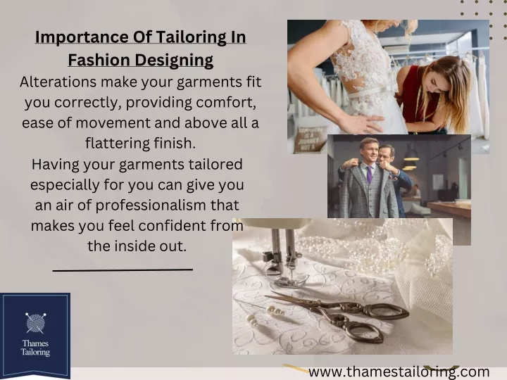 importance of tailoring in fashion designing