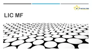 What are mutual funds & its types? | Lic Mf