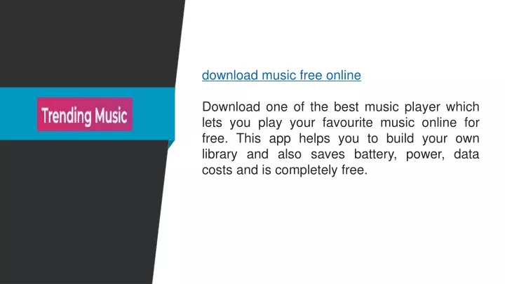 download music free online download