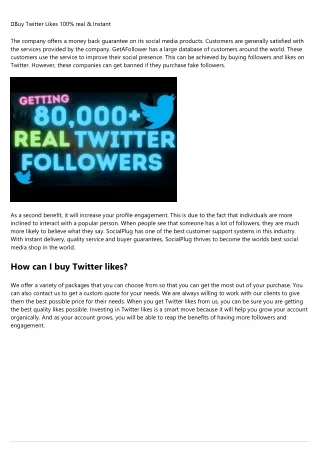 buy twitter likes 100 real instant
