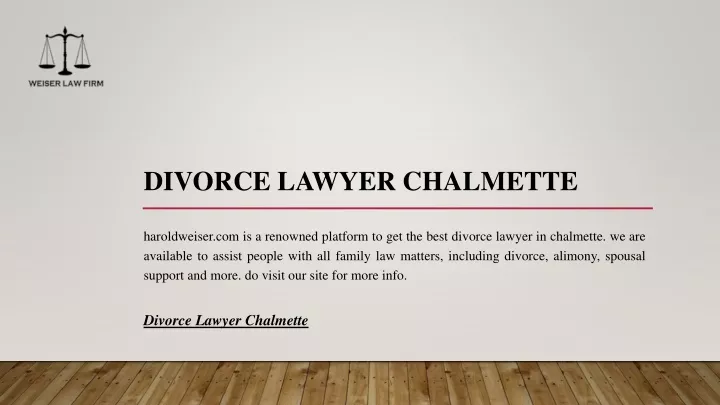 divorce lawyer chalmette