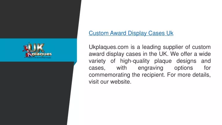 custom award display cases uk ukplaques