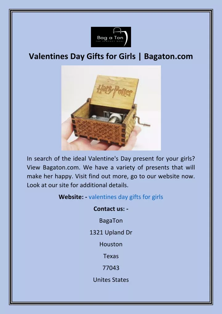 valentines day gifts for girls bagaton com