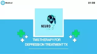 TMS Therapy for Depression Treatment  TX - NeuroGlow Clinic