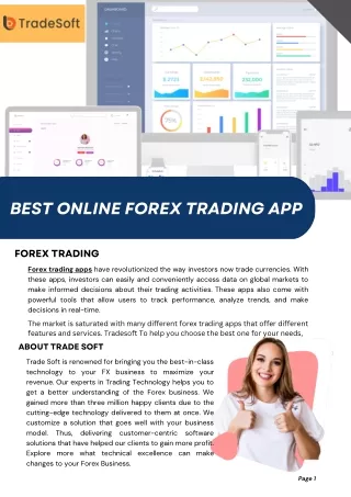 Best Online Forex Trading App