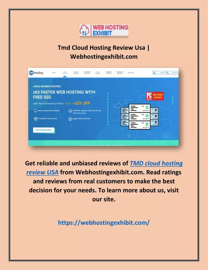 tmd cloud hosting review usa webhostingexhibit com
