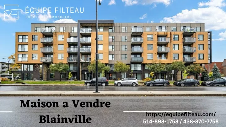 maison a vendre blainville