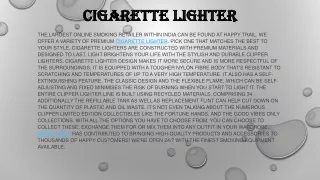 cigarette lighter cigarette lighter