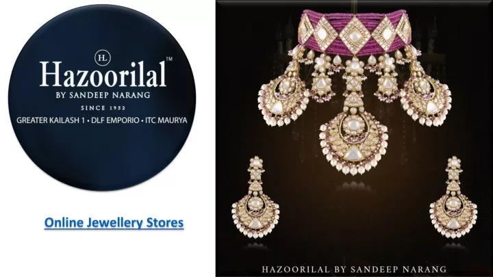 online jewellery stores