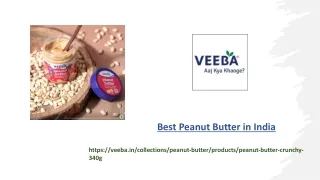best peanut butter in india