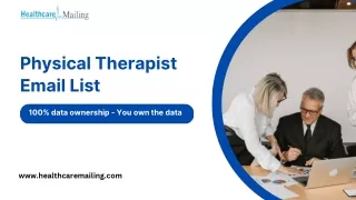 Physical Therapists Email List