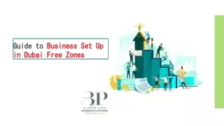 Guide to Business Set Up in Dubai Free Zones