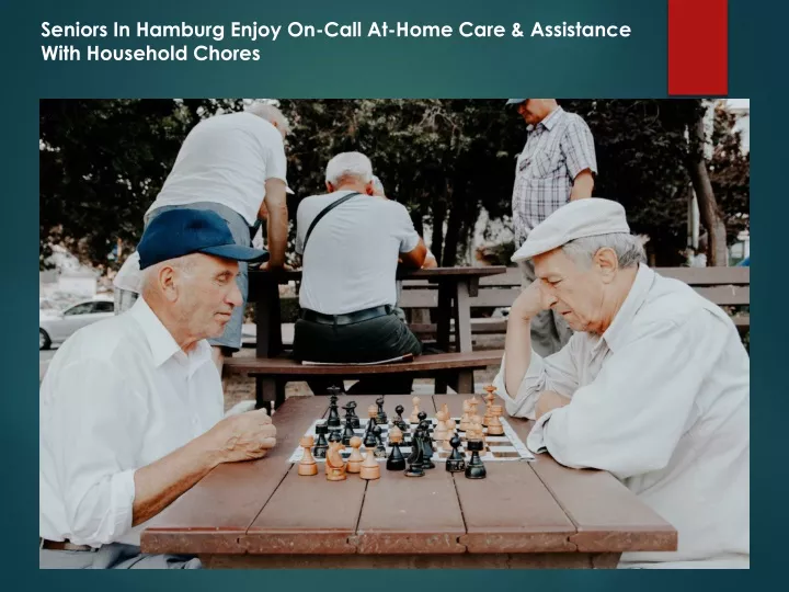 seniors in hamburg enjoy on call at home care