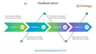 https www slideegg com gradient arrow
