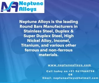 Best Inconel 825 Round Bar Supplier In India